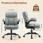Office Desk Chair, Ergonomic Computer Chair with Unique Dual-Layer Support - Image 2