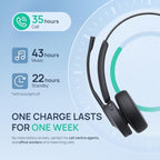 Yealink BH70 Mono Bluetooth Teams Headset with AI Mic for Work from Home PC - Image 6
