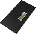 CENNBIE Leather Desk Pad Large, 47.2" x 27.5" Desk Mat Protector (Black) by CENNBIE