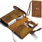 Personalized Pouch for Chargers and Cords | Personalized organizer pouch by Artelica
