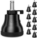 Bell Glides for Office Chair Changing Wheels to Stationary Chair Feet 10PCS by MAYZOLOP