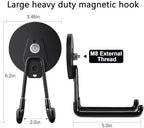 Magnetic Hook Heavy Duty, Cordless Drill Magnetic Hooks, Large Magnetic Storage Hook, Magnet Hooks for Workshop Organization, Garage and Garden Tool Holder(4Pack) - Image 3