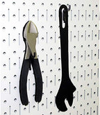 Wall Control 30-WRK-400WB Standard Workbench Metal Pegboard Tool Organizer,White/Black - Image 7