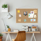 DAHAPYBOO Bulletin Board for Office with Pin Oak Wood Boards 2Pack,36x24 - Image 3