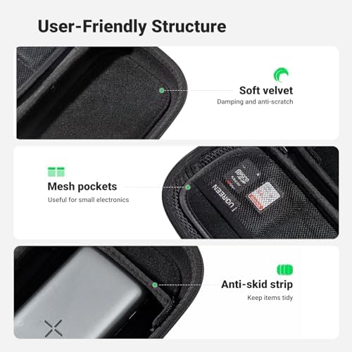 UGREEN Electronic Organizer Travel Case Pouch Bag Accessories Portable Waterproof Storage Bag Travel Essentials with Cable USB Flash Drive Charger External Battery Memory Card - Image 5