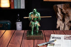 Medieval Warrior Knight Pen Holder Fun Desk Accessories Paperweight Green - Image 4