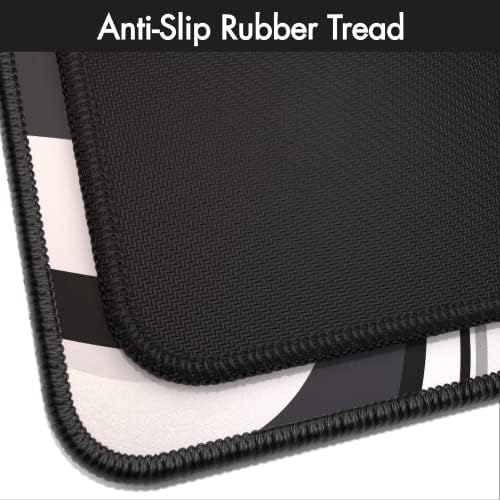 Gamer Boss - Gaming Mouse Pad - 48 x 24 Inches - 4mm Thick with Stitched Edges, Non-Slip Rubber Base, Premium Cloth Mousepad, Desk Mat for Laptop, Keyboard, Computer & PC (Mega, Swirl) - Image 5