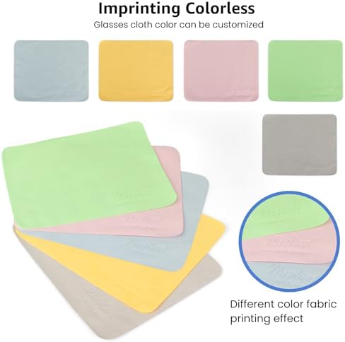 1000 Pcs Lens Cleaning Cloth Custom Logo Suede Cloth Jewelry Digital Eyeglasses Instrument Screen Cleaning Cloth Customized - Image 6