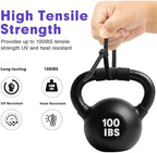 RAZCC 1200pcs Black Cable Zip Ties 16 Inch, Heavy Duty Plastic Wire Ties with 100lb Tensile Strength, Self-Locking Black Nylon Tie Wraps for Indoor and Outdoor - Image 3