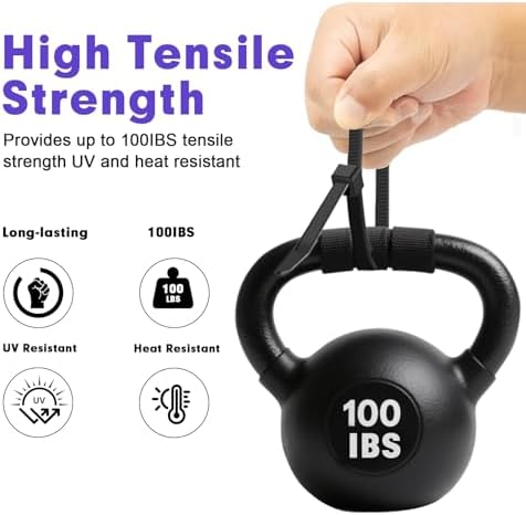 RAZCC 1200pcs Black Cable Zip Ties 16 Inch, Heavy Duty Plastic Wire Ties with 100lb Tensile Strength, Self-Locking Black Nylon Tie Wraps for Indoor and Outdoor - Image 3