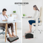 Snailax Foot Rest Under Desk, Heated Footrest with Vibration, Feet Warmer - Image 6