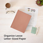 Smead Expandable Desk File Sorter, Alphabetical A–Z Organizer, 20 Laminated Index Dividers, Letter Size, Rosewood (89214), Letter (Pack of 5) - Image 3
