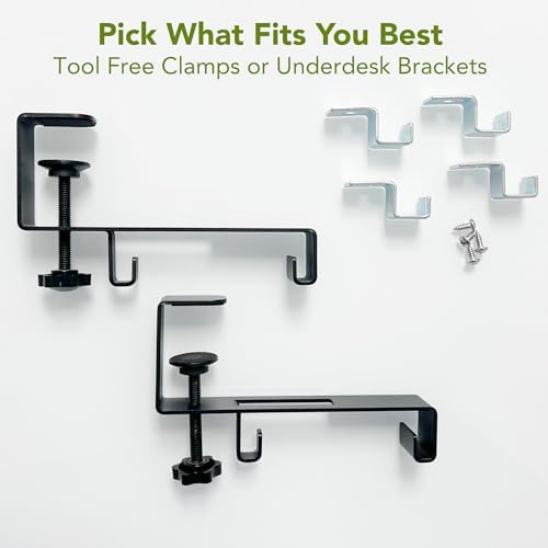 Perfect POSTURE Mesh Cable Management Tray Cord Organizer - 2 Piece - 19" - Image 4