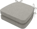 AAAAAcessories Chair Cushions for Dining Chairs, 17 x 16 x 2 in, Set of 2 by AAAAAcessories