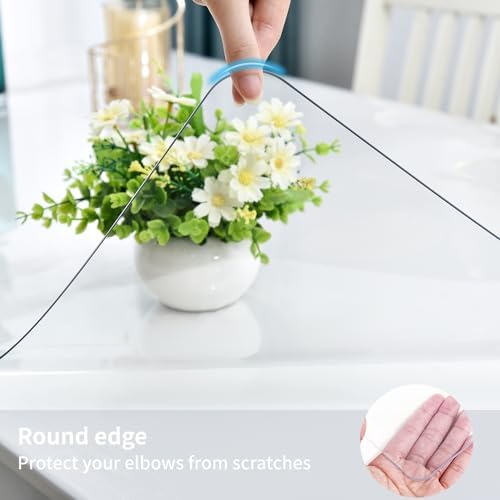 Clear Desk Mat, Non-Slip PVC Desk Protector Mat (63"*23.6") - Image 5
