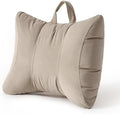 Back Support Cushion for Office Chair and Car Seat, Warm Beige by Ailuteie