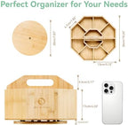 Ohuhu 360° Rotating Marker Organizer Holds 162 Honolulu & B Oahu Markers - Image 6