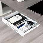 VIVO White 13 x 9 inch Under Desk Storage Drawer, DESK-DR1H-W - Image 3
