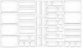 Yieach 44 Pcs Clear Acrylic Drawer Organizer Trays,1.6 in Shallow In Drawer Organizers for Bathroom,Office Desk and Vanity Organizers,Plastic Trays for Organizing for Jewelry,Cosmetic,Utensil,Junks by Yieach