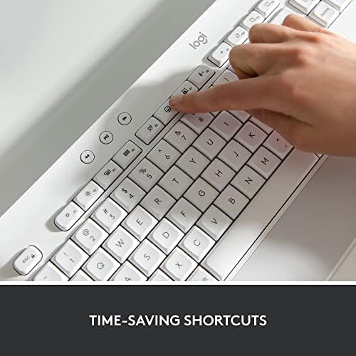 Logitech Signature K650 Comfort Full Size Wireless Keyboard - Off White - Image 3