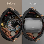 tomtoc Electronic Organizer Travel Case, Dual Compartment Tech Organization - Image 4