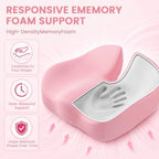 Seat Cushion, XL Large Memory Foam Cushion for /Office Chair/Car/Wheelchair - Image 2