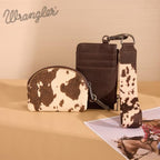 Wrangler Keychain Wristlet Wallets for Women Western Dual Pouch Wristlet Credit Card Holder Wallet - Image 6