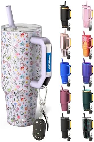 Frost Buddy Thicc Buddy 40oz Tumbler - Spill-Proof Flip Lid (Wild Floral) by FrostBuddy