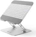 PHIXERO Height Adjustable Laptop Stand, Aluminum Laptop Riser Silver WS1 by PHIXERO