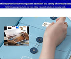 Document Organizer, Emergency Document Organizer - Veleron Life Organizer for Important Papers, Emergency Binder, Birth Certificates, Social Security Cards, Passports, Photos, and Letters - Image 2