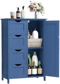 VASAGLE Floor Storage Cabinet, Farmhouse, 4 Drawers and 1 Door,32.3" H by VASAGLEbySONGMICSHOME
