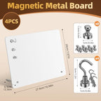 4 Pack Magnetic Board - White Magnet Display Stand - Image 5