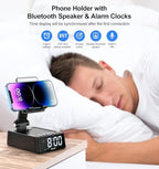 Gifts for Men Women, Phone Stand with Bluetooth Speaker 360° Rotable Angle - Image 3