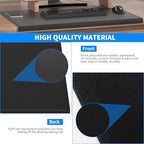 AKOZLIN Non-Slip 35.4"x 15.8" Soft PU Leather Surface Office Desk Mouse Mat Pad with Full Grip Fixation Lip Table Blotter Edge-Locked Protector - Image 2