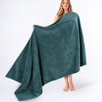 American Soft Linen 100% Cotton Luxury Turkish Towels, 40x80 XL Bath Sheet by AmericanSoftLinen