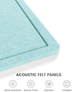 Fluxynara 47.2"x35.4" Large Bulletin Board,Coastal Dawn - Image 3