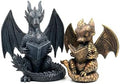 Stylor Fantasy Dragon Bookends Set of 2, Romantasy Bookish Gifts by Unknown
