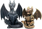 Stylor Fantasy Dragon Bookends Set of 2, Romantasy Bookish Gifts by Unknown