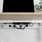 Desky Mini Cable & Power Tray Black None - Image 5