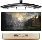 MPCO. Among the Sierra Nevada Mountains Gaming Desk Pad, 36" x 17" Desk Mat by TheMousepadCompany