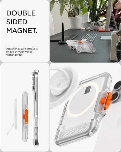Spigen for MagSafe Wallet, Holds 5-6/7-8 Cards, Hardshell - Image 6