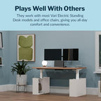 Vari Standing Desk Cubbies – Dove Grey - Image 7