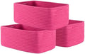 KALLAX Small Woven Storage Basket for Organizing, 13.5x9.5x5 inches, 3 Pack by KALLAX