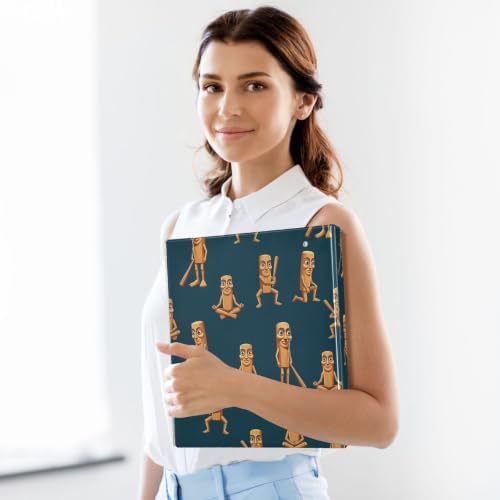 ALAZA Brainrot Tung Tung Tung Sahur (9) 3 Ring Binder 1.5 Inch Three Ring Office Binders w/clipboard & 3 Pockets, Hold 200 Sheets, 1 pc - Image 6