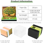 3D Calendar 2027,3D Memo Pad Time Piece Calendar 2027 Creative Desk Calendar Art Paper Sculpture Osmanthus Tree, 2027 Tear Off Calendar DIY Decorative Gift - Image 6