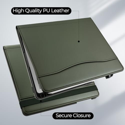 E NET-CASE Case for 11" Kindle Scribe 3rd Generation 2025, Kindle Scribe Colorsoft, Multi-Viewing Stand Cover with Auto Sleep/Wake,Pen Holder for Scribe 11" 2025 Released (Green) - Image 6