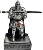 Knight Pen Holder Desk Organizer Office Decor Letter Opener for Desk SBlue - Image 6