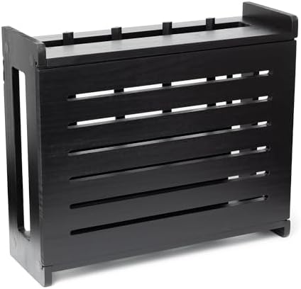 WiFi Router Storage Cabinet Router Box Hider WiFi Box Hider Shelf Cover by Unknown