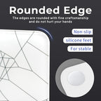 XVX Glass Mousepad for Gaming, White Spider Webs Hard Gaming Mouse Pad, Professional Large Mouse Mat 16.2" x 12.2", Special Glass Surface with Improved Precision and Speed - Image 5