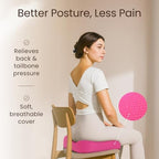 Sleepavo Office Chair Cushion, Seat Cushion for Tailbone Pain Relief Butt - Image 6